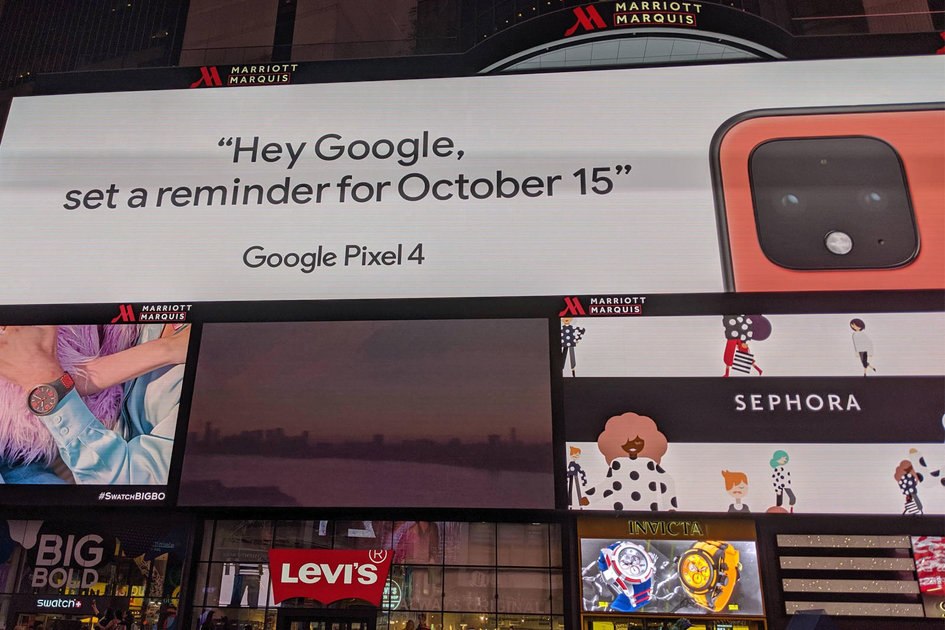 Iklan Google mengonfirmasi Pixel 4 akan berwarna oranye terang