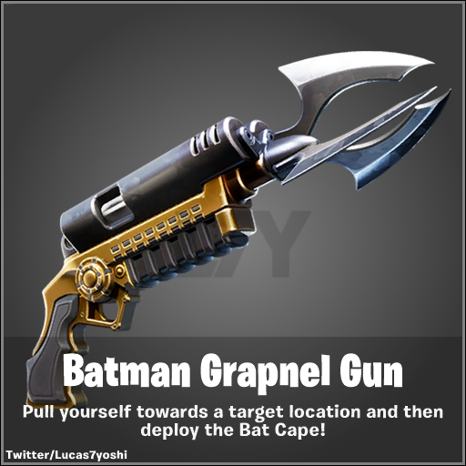Fortnite v10.31 Leaked Batman Grapnel Gun