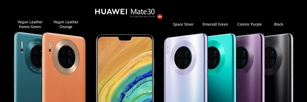 Huawei Mate 30, officiell serie: detaljer 5