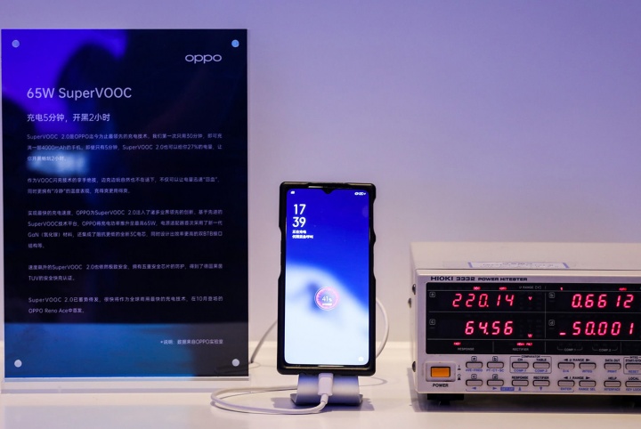 Oppo Meluncurkan Teknologi Pengisian Cepat 65 Watt