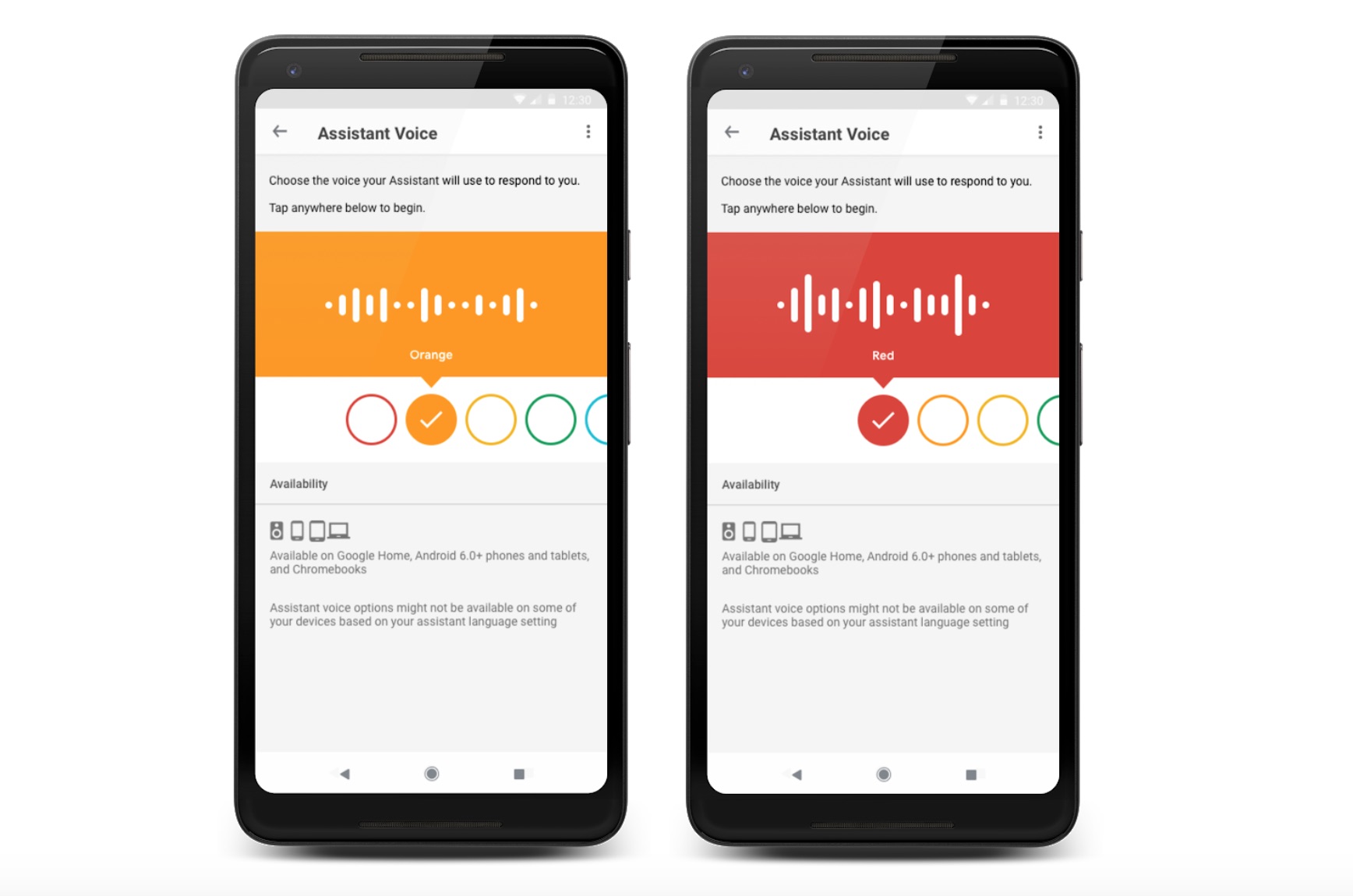 Google Assistant meluncurkan suara baru di sembilan negara baru