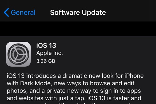 Cara Memasang iOS 13 Final Dan Menghindari iOS 13.1 Beta
