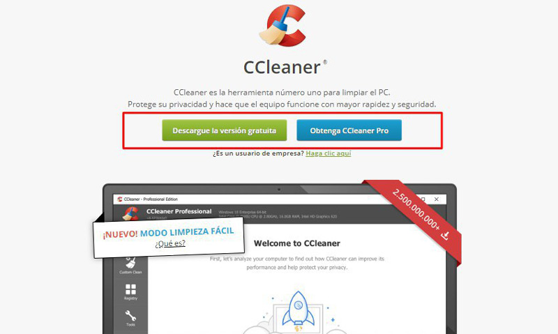 CCleaner Alat terbaik untuk menghapus file di Windows