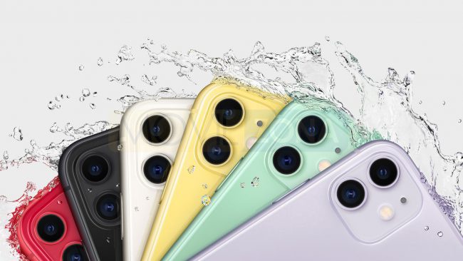 Apple Camera iPhone 11 och vatten