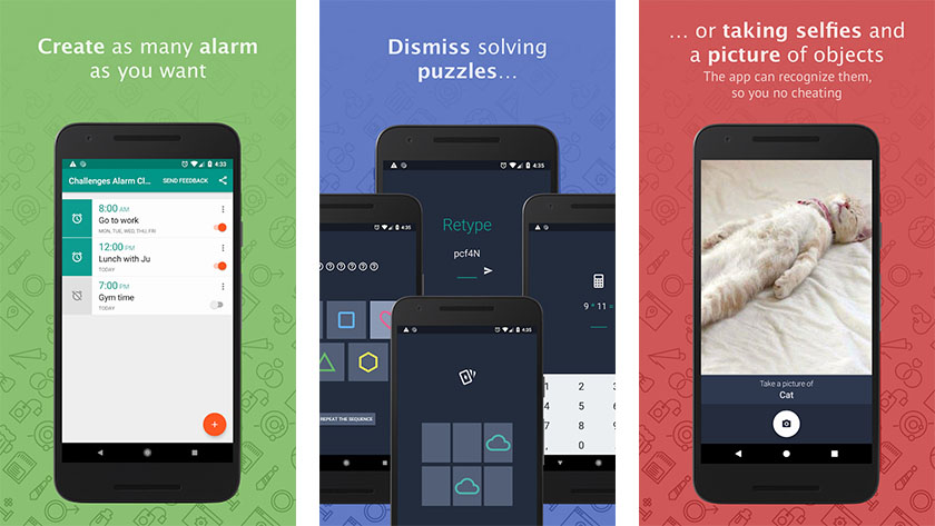 Tantangan Jam Alarm adalah salah satu aplikasi jam alarm terbaik untuk android