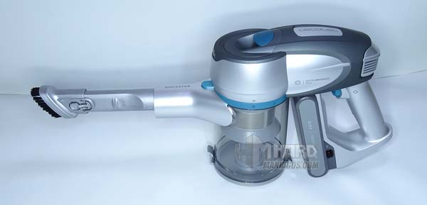 Vacuum cleaner genggam Conga dengan nozzle sempit