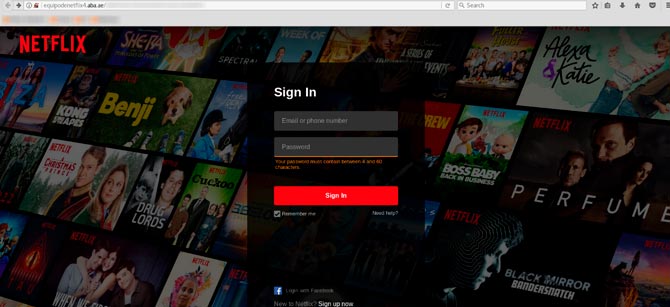 Penipuan cyber meniru Netflix untuk mencuri detail bank pengguna 2