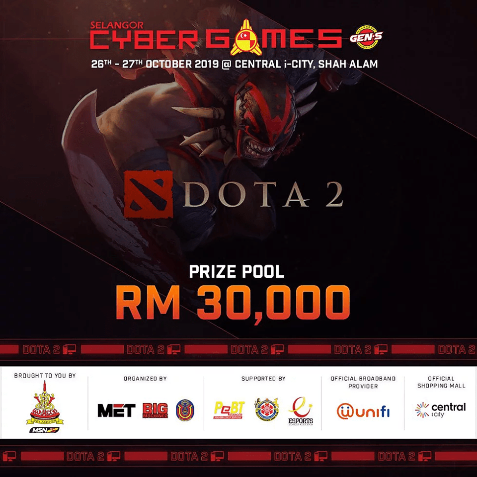 Perincian Penuh untuk Selangor Cyber ​​Games 2019, Hadiahan RM215,000 Diungkap 3