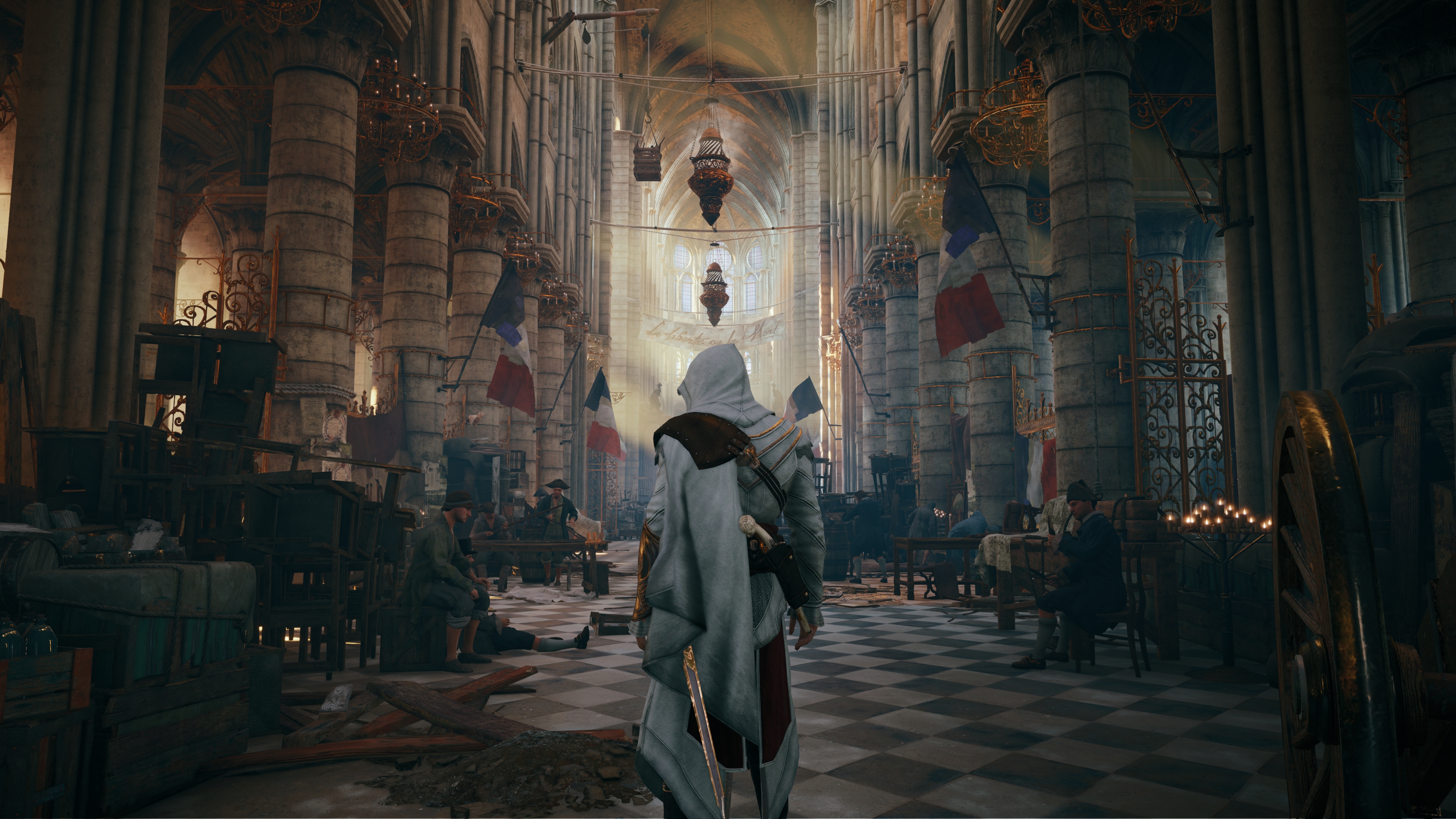 Ubisoft mempersembahkan Tur Virtual Katedral Notre-Dame berdasarkan Assassin's Creed Unity - Video dalam 4K / 360 °