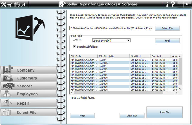 Cara terbaik untuk mengidentifikasi dan memperbaiki file data yang rusak di QuickBooks 3