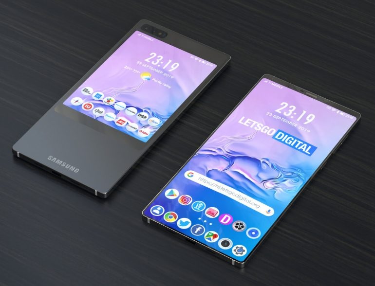 Samsung mematenkan smartphone dua layar 1