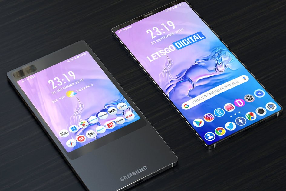 Samsung Galaxy S11e dapat memiliki layar ganda, saran paten