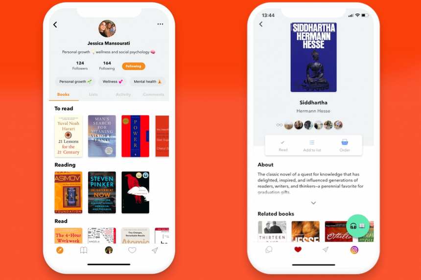 Bookself, ett program för att dela din favoritläsning 2