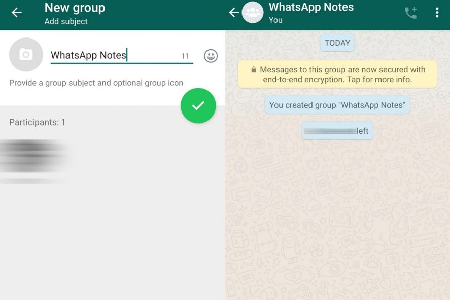 Cara menggunakan notepad di WhatsApp 1