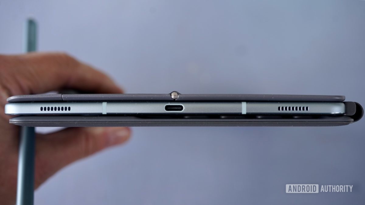Samsung Galaxy Tab S6 granskar tunn profil
