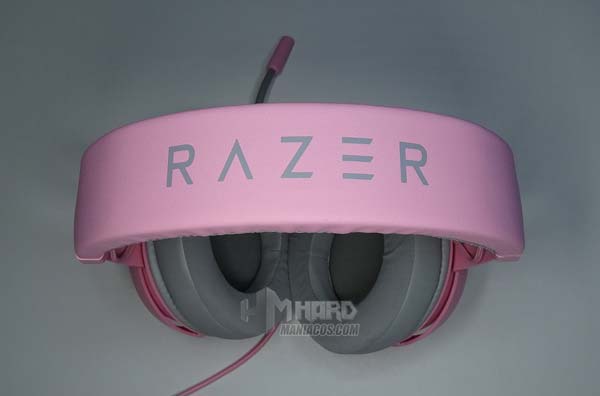 ikat kepala di luar headphone Razer Quartz Pink