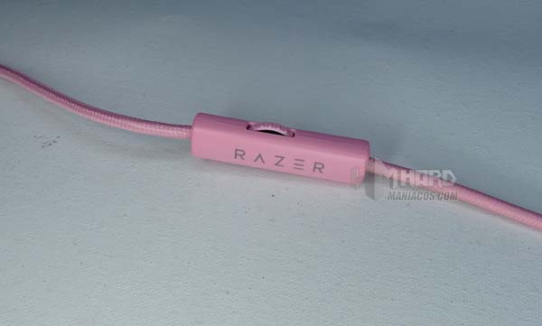 Tombol headphone Razer Kraken Quartz Edition
