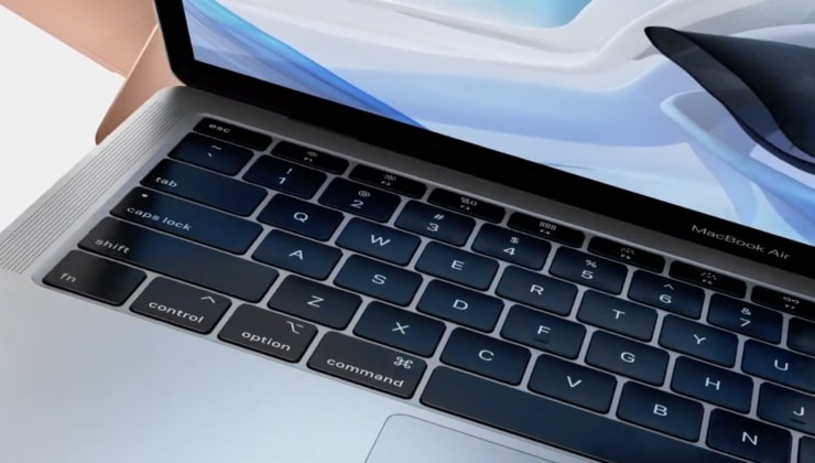 Macbook Air-tangentbord 