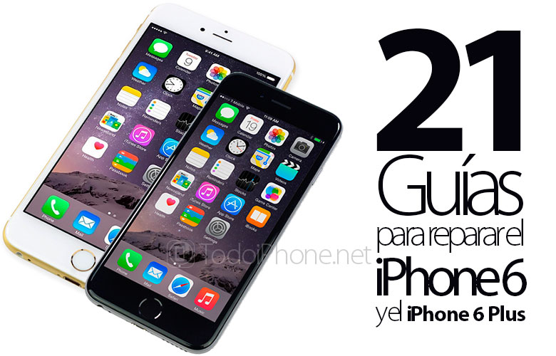 21 guider för reparation av iPhone 6 och iPhone 6 Plus 2