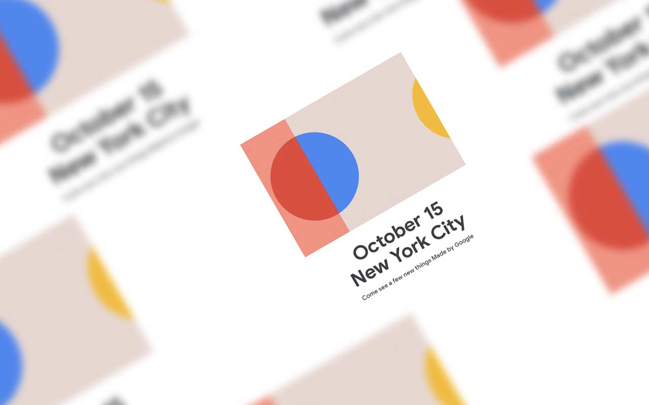 Acara Google 15 Oktober dengan Pixel 4 di dek
