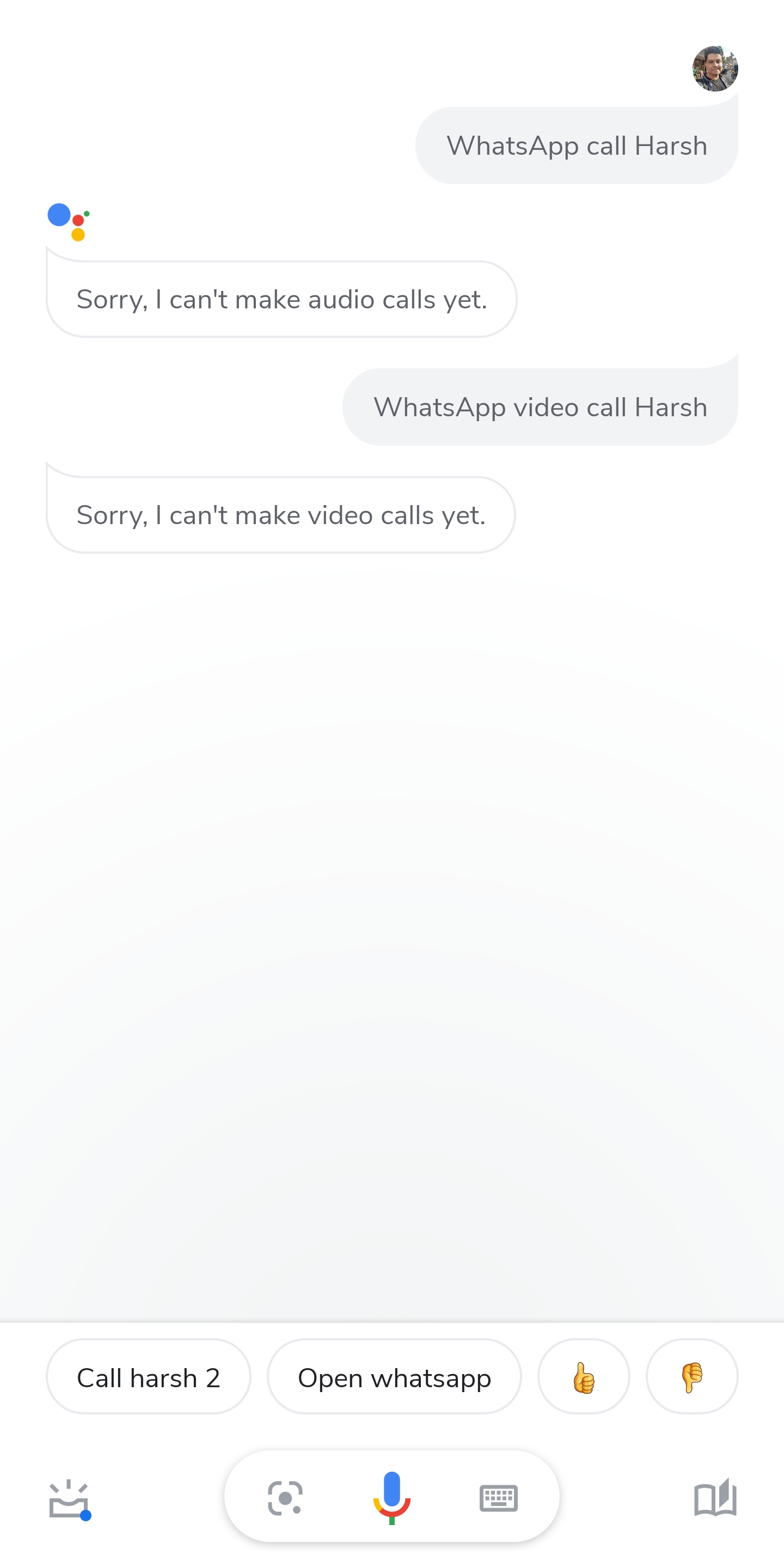 Du kan nu ringa WhatsApp-röst- och videosamtal med Google Assistant