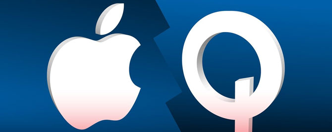Apple dan kesepakatan pemogokan Qualcomm dan mengakhiri perang yudisial 1
