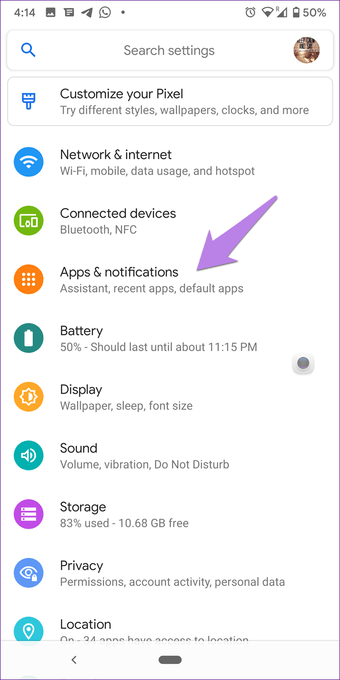 Android Missed Call Notification 1