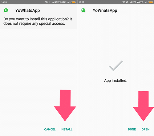 YoWhatsApp 2 - Hur man skickar bilder utan komprimering på WhatsApp 