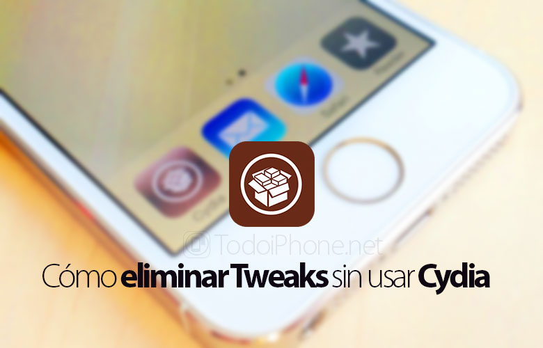 Cara menghapus atau menghapus Tweaks di iPhone dan iPad tanpa menggunakan Cydia 2