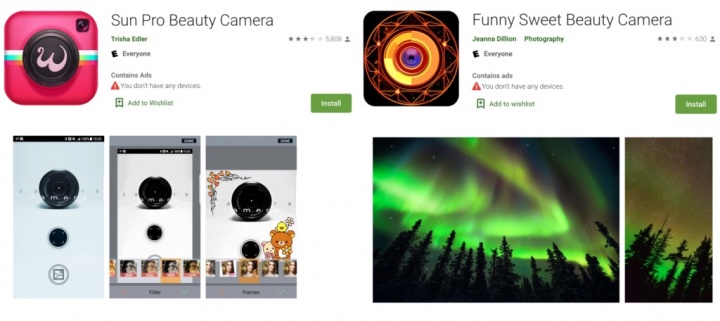 Kamera Selfie Kecantikan Manis yang Lucu Kamera Kecantikan Sun Pro Google Play Store