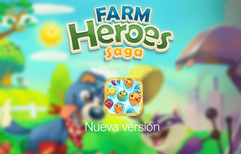 Farm Heroes Saga, en ny och rolig nivå tillgänglig för iPhone och iPad 2