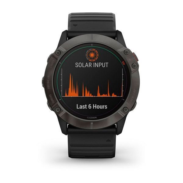 Fenix ​​6X Pro Solar, jam tangan pintar yang diisi ulang dengan energi matahari
