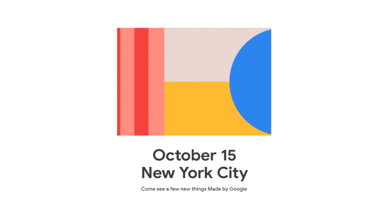 Google Mengumumkan Peristiwa 15 Oktober untuk Pixel 4, Perangkat Keras Baru Lainnya