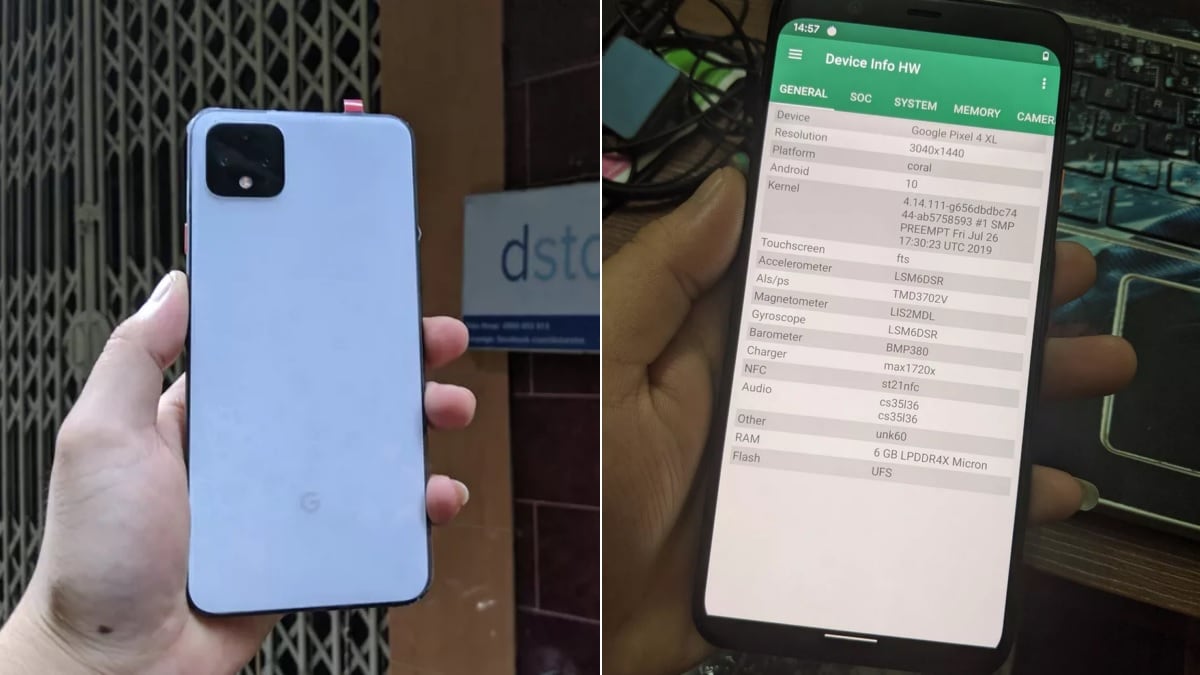 Google Pixel 4 XL Leaked Images Tip Larger Camera Aperture, Compared Against Galaxy Note 10+ in Video