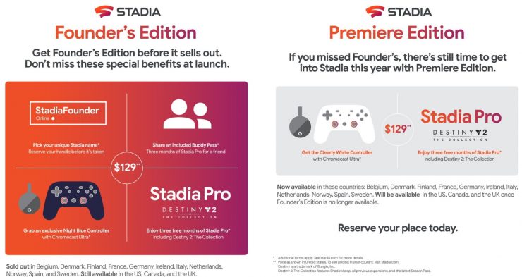 Google Stadia Founders Edition terjual habis, kini hadir Stadia Premiere Edition 4
