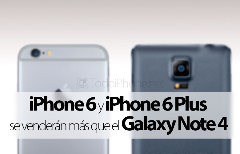 IPhone 6 dan iPhone 6 Plus akan terjual lebih dari Galaxy Note 4 2