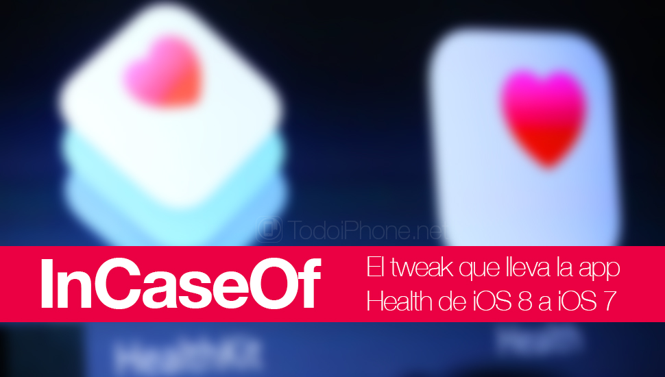 InCaseOf, en tweak som bär Health-appfunktionen från iOS 8 till iOS 7 2