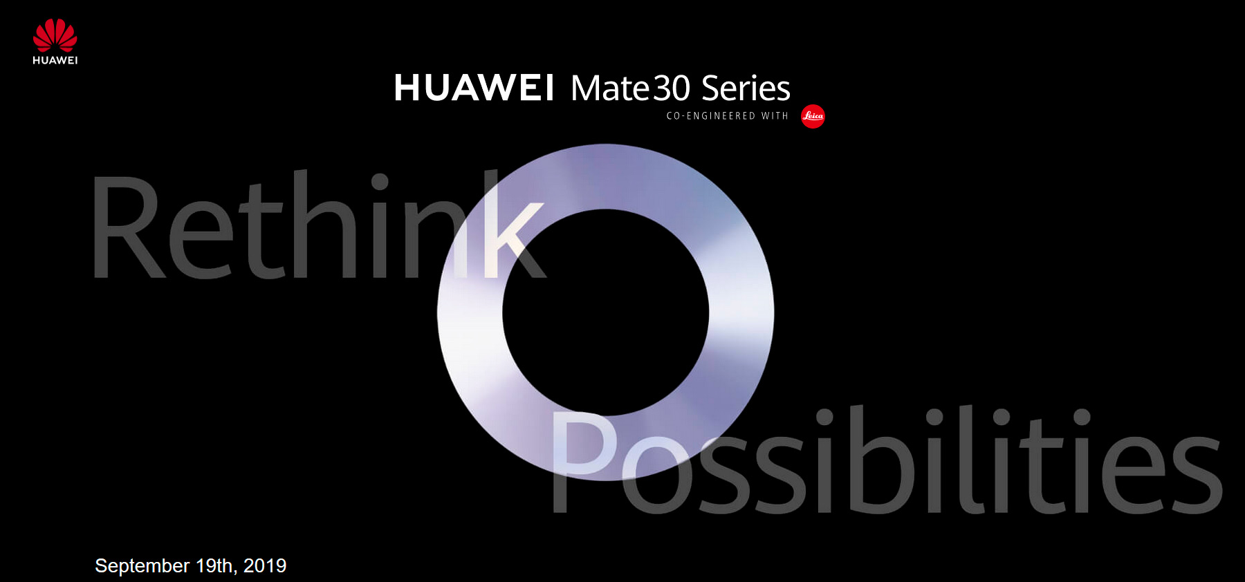 Ini resmi: Huawei Mate 30 sudah memiliki tanggal presentasi