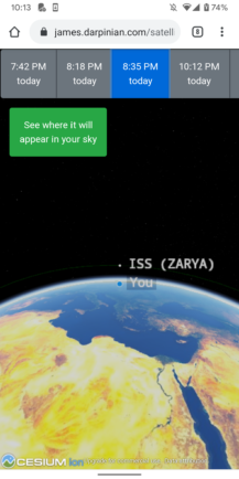 Insinyur Google membuat aplikasi web untuk membantu Anda melihat satelit di malam hari ... 2