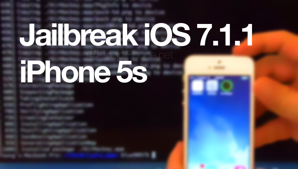 Jailbreak iOS 7.1.1, en hackare lyckades göra det på iPhone 5s 2