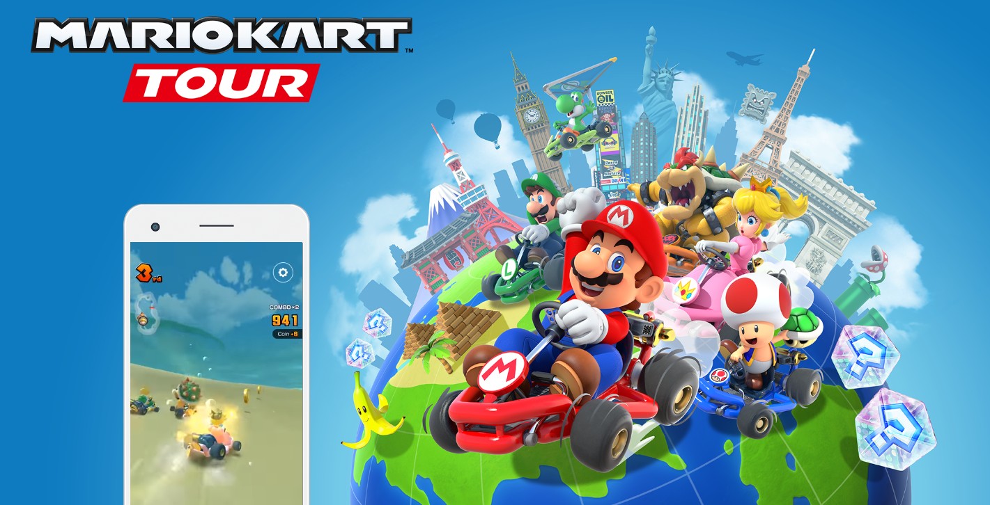 Kedatangan Mario Kart Tour untuk smartphones Server Android dan iOS runtuh