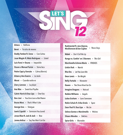 Mengumumkan daftar lagu dan mode baru untuk Let's Sing 12