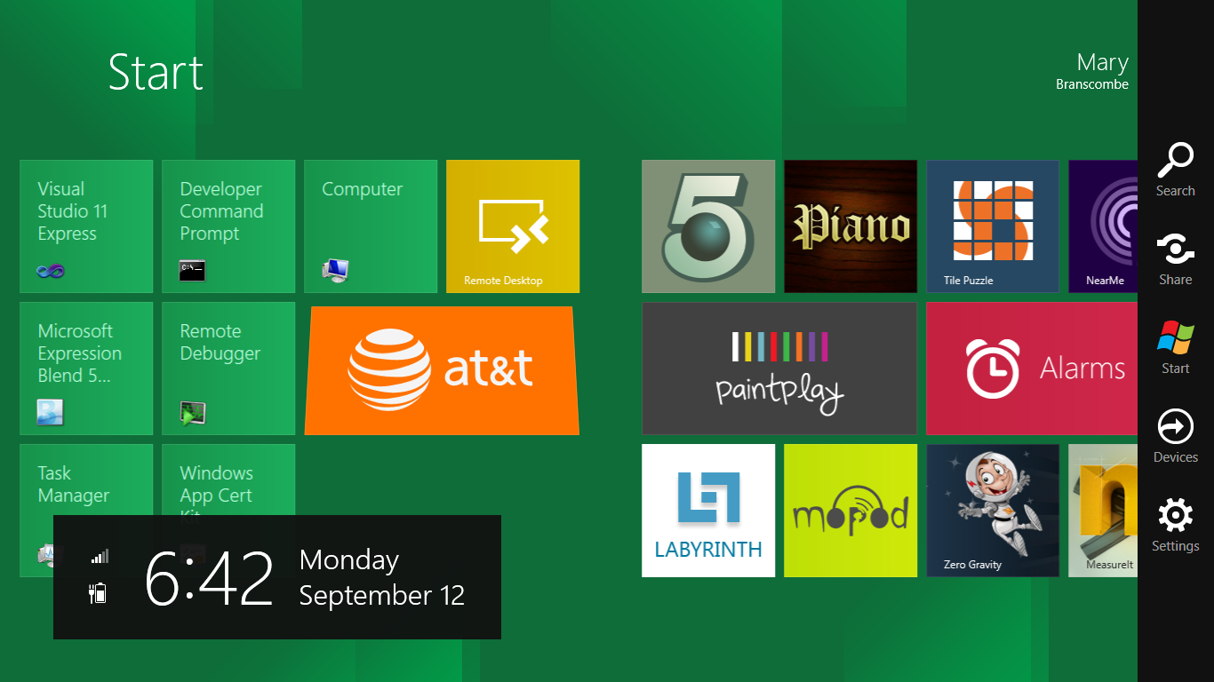 Microsoft Windows 8 ulasan: Tampilan Pertama
