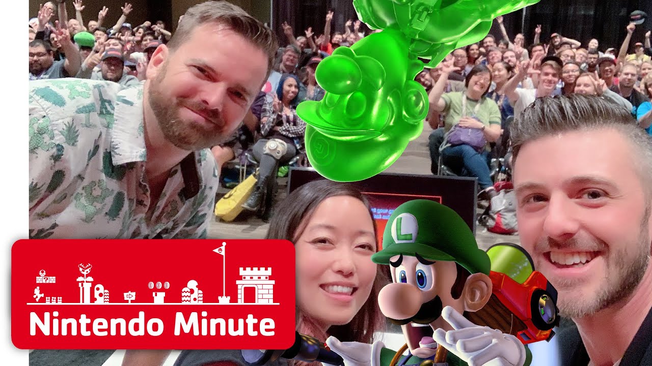 Nintendo Minute - Play Game Co-op Mansion 3 Luigi dengan Komentar Pengembang