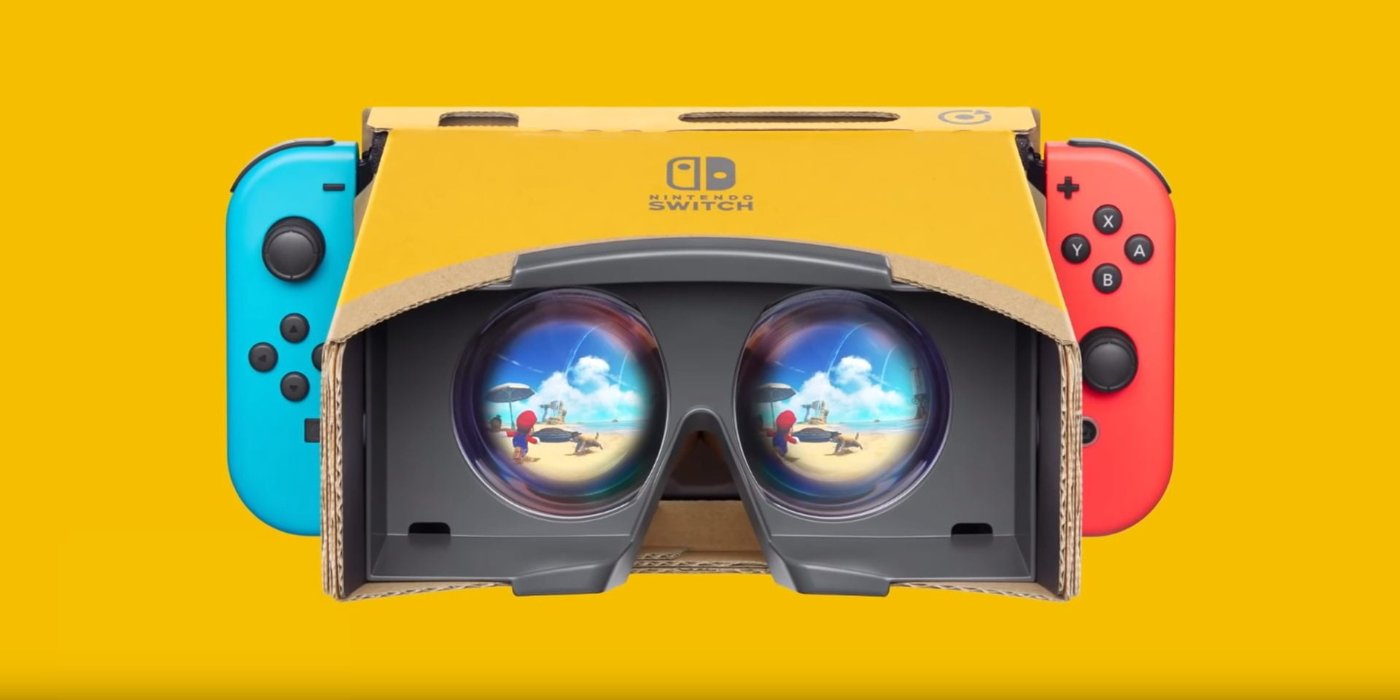 Nintendo Switch Pengajuan Paten VR Sepertinya Lelucon Buruk