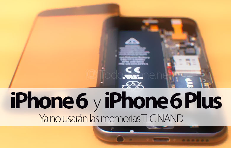 På iPhone 6 och iPhone 6 Plus kommer de inte längre att använda TLC NAND 2-minne