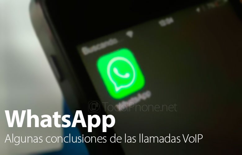 WhatsApp ringer på iOS, några slutsatser efter de första användningsdagarna 2