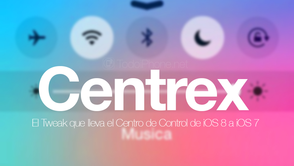 Installera iOS 8 Control Center på iOS 7 med Centrex 2