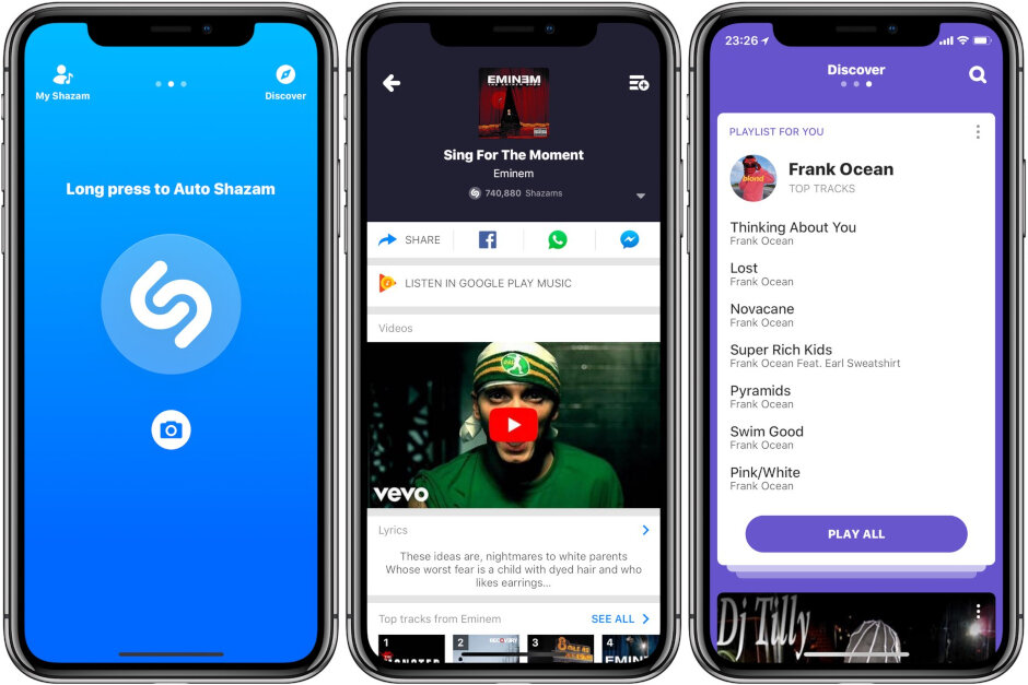 Shazam update adds Dark Mode support, new multi-touch gesture for iOS 13