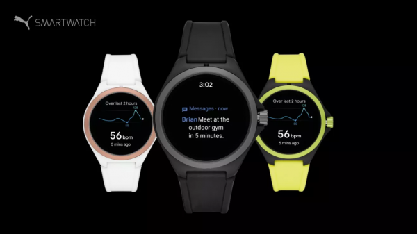 Puma presenterar den första smartwatch med Wear OS 1